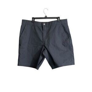 Brahma Men's Sz 40 Canvas Shorts Gray 9" Inseam Utility Workwear